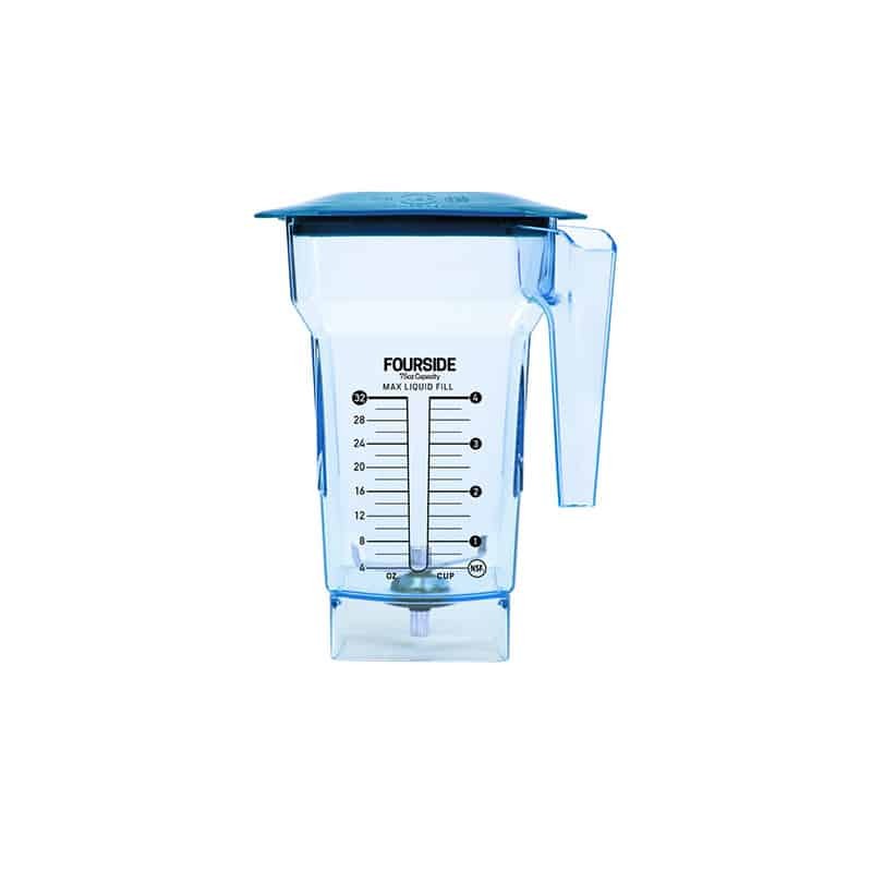 Jarre Blendtec 1,89 L bleue avec couvercle souple