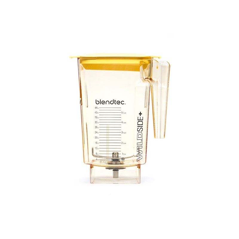 Jarre Blendtec 2,6 L jaune avec couvercle souple