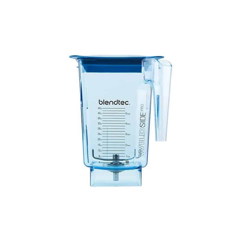 Jarre Blendtec 2,6 L bleue avec couvercle souple